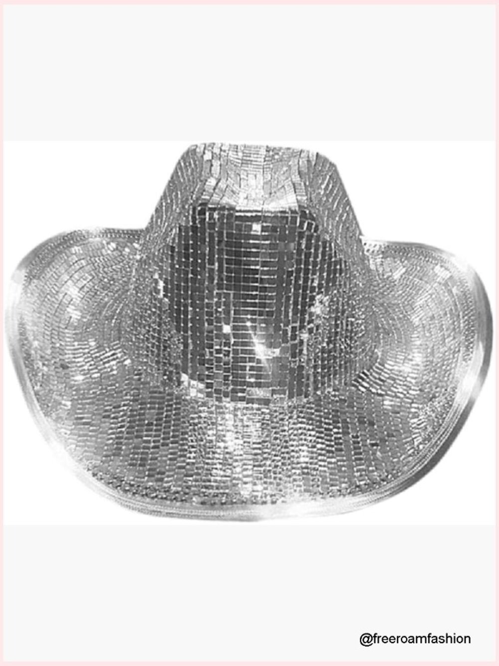 Sparkly Disco Cowboy Hat for Music Festivals, Cowgirl, Western Costume